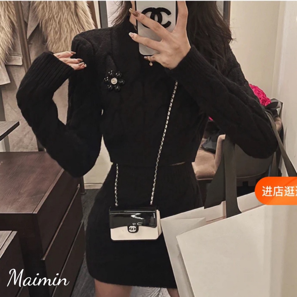 Set len vặn thừng cv mini áo croptop