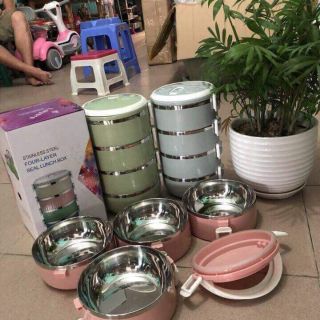 Cặp lồng lúa mạch 4 tầng