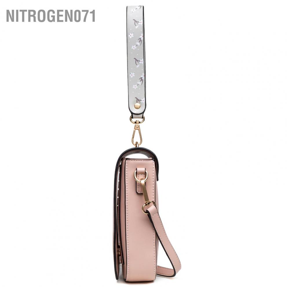 Nitrogen071 Nitrogen071 PU Mobile Phone Bag Simple Beautiful One Shoulder Design Layered Cellphone Small Pouch for Women