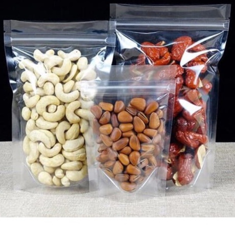 Túi zip trong đáy đứng - (2 mặt trong 1 túi/size) - mộc Nhân Farm