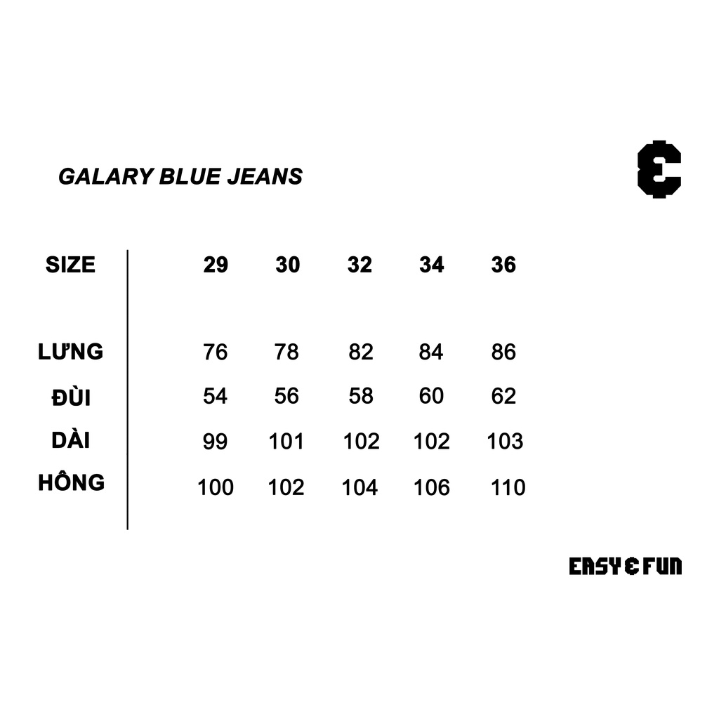 Quần jean ống loe nam nữ Galary Flare Jeans