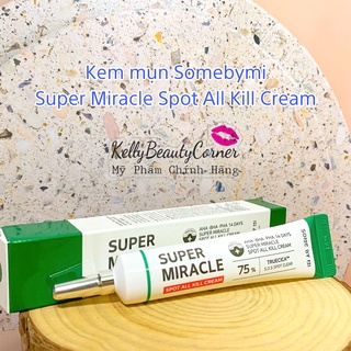 Kem mụn 14 ngày Some By Mi AHA-BHA-PHA 14 DAYS Super Mỉracle Spot All Kill Cream 30ml