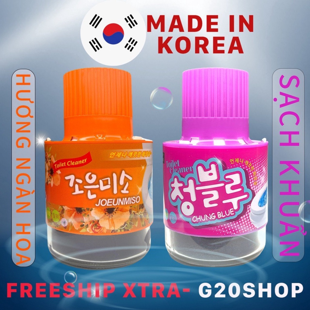 Cốc Thả Bồn Cầu HanVit Hàn Quốc 180gr