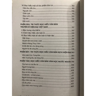 Sách - tài liệu đọc hiểu văn bản