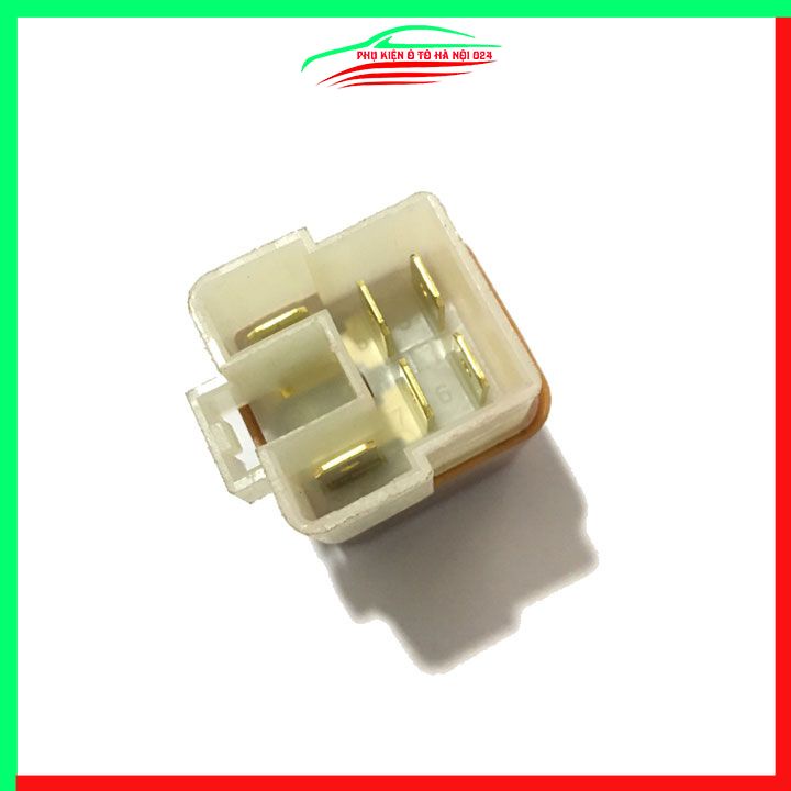 Rơ le ô tô 12V 6 chân nâu