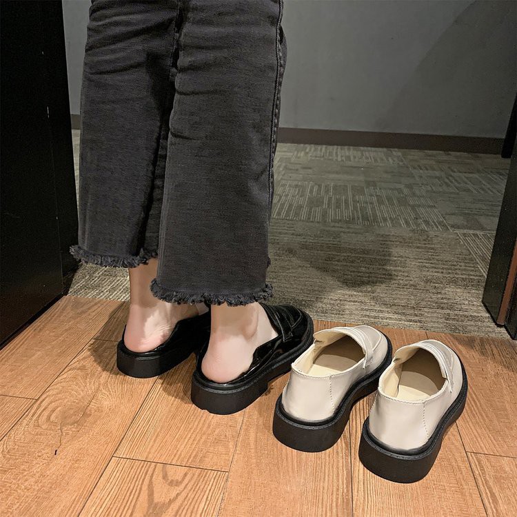 Giày Lười Đế Dày Da PU Thời Trang Dành Cho Nữ | BigBuy360 - bigbuy360.vn