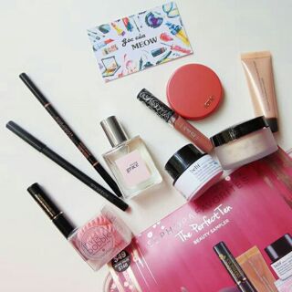 Tách set Sephora Favorites The Perfect ten phấn phủ Laura Mercier kẻ mày Anastasia phấn má Tarte highlight Becca