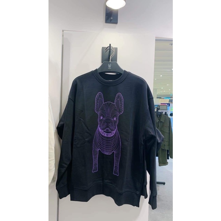 Áo nỉ Sweatshirt tay dài LifeWork big logo unisex nam nữ