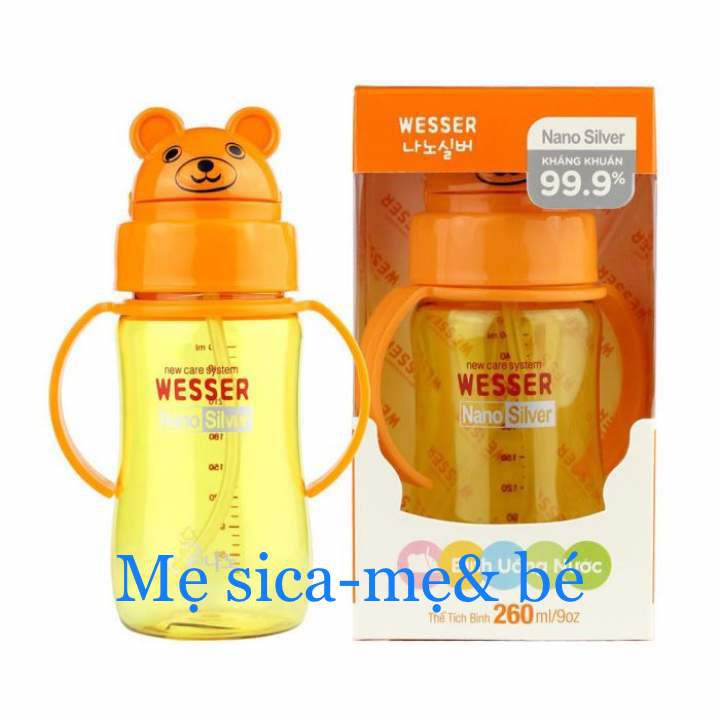BÌNH TẬP UỐNG NƯỚC WESSER 260ml