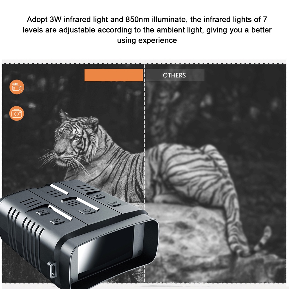 Ống Nhòm Hồng Ngoại Tầm Nhìn Ban Đêm R19 1080P