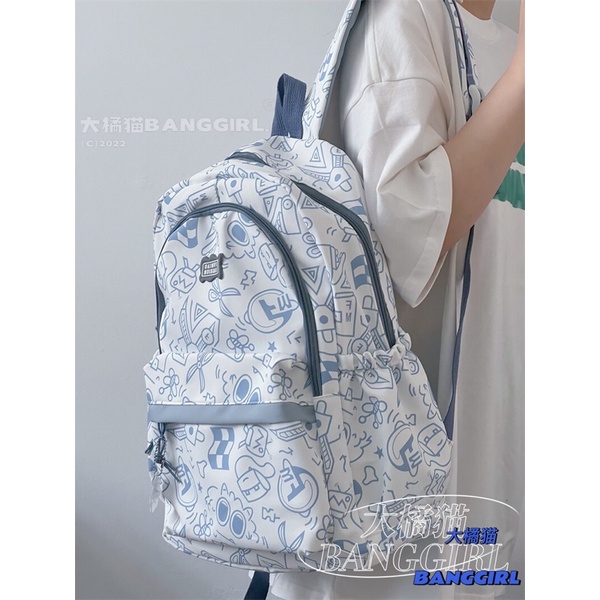 Balo cặp sách nhiều hình phối màu siêu cute màu pastel xinh xắn Trang Xuka