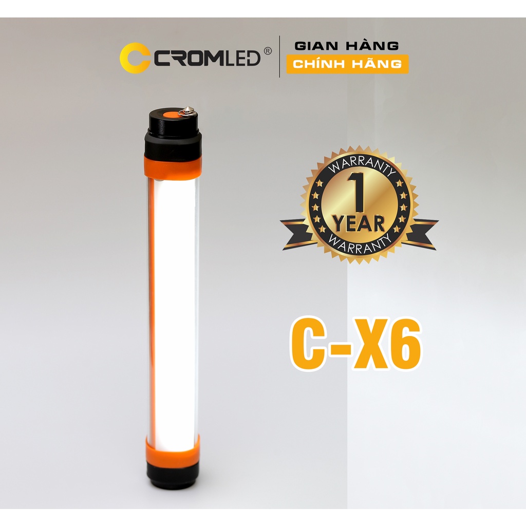 CX6 Đèn pin du lịch tích điện kiêm sạc dự phòng chống nước
