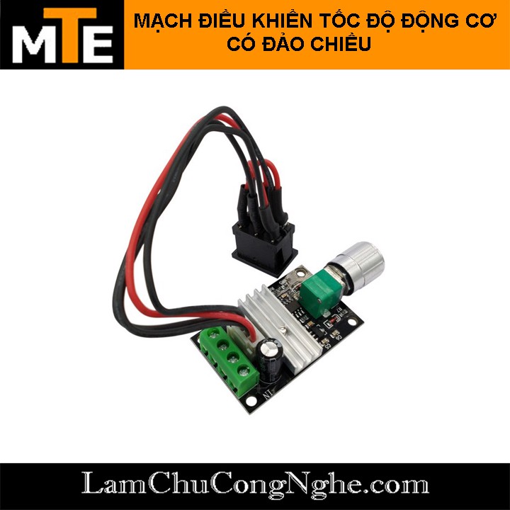 Mạch điều khiển tốc độ động cơ PWM 6-24V 3A Có đảo chiều