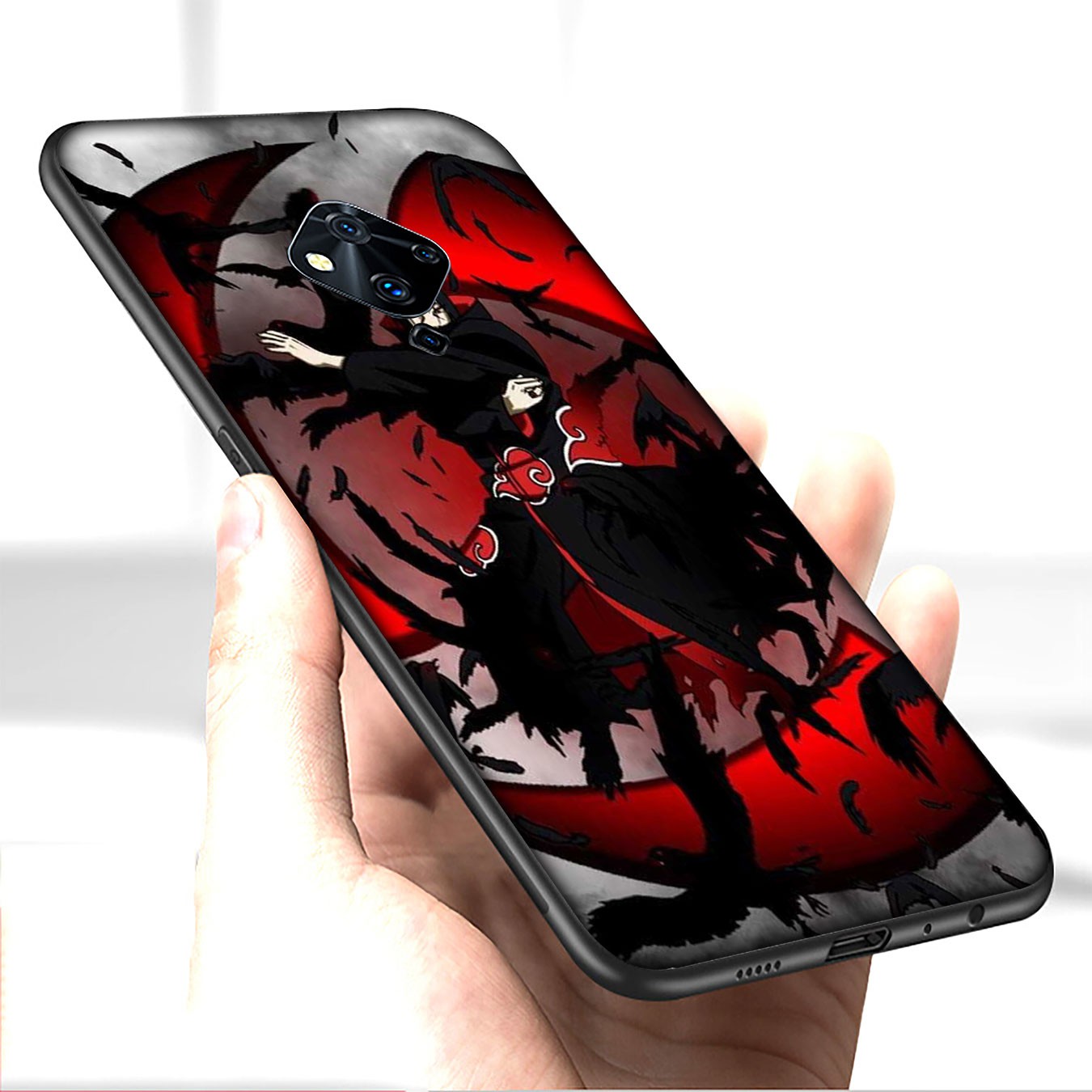 Samsung Galaxy A11 A31 A10 A20 A30 A50 A10S A20S A30S A50S A71 A51 Phone Case Soft Silicone Casing Naruto Uchiha Itachi Sasuke