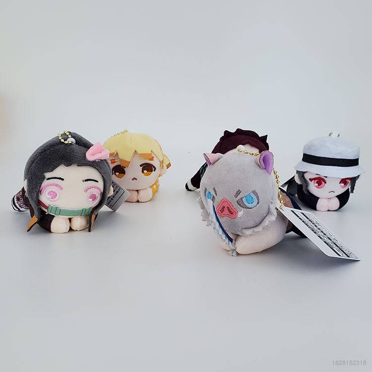 Móc khóa hình nhân vật Tanjiro Nezuko Zenitsu 10cm độc đáo