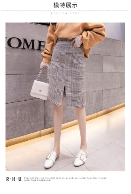 Chân váy dạ kẻ dáng dài 🌈Freeship🌈 hàng Quảng Châu bao đẹp và rẻ | BigBuy360 - bigbuy360.vn