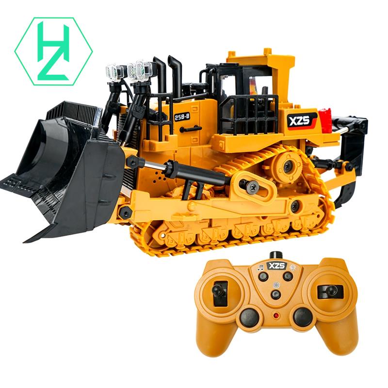 Xe ủi đất điều khiển từ xa bằng hợp kim tỉ lệ 1:24