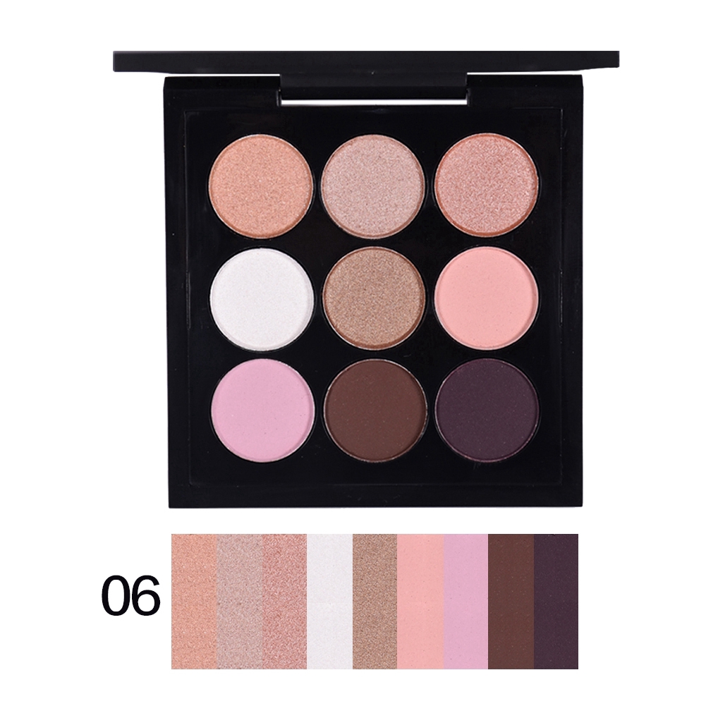 BEAUTYBIGBANG 9 Colors Earth Tone Matte&Shimmer Eyeshadow Palette Shadow Palette Makeup Smoky Eye Shadow MM | BigBuy360 - bigbuy360.vn