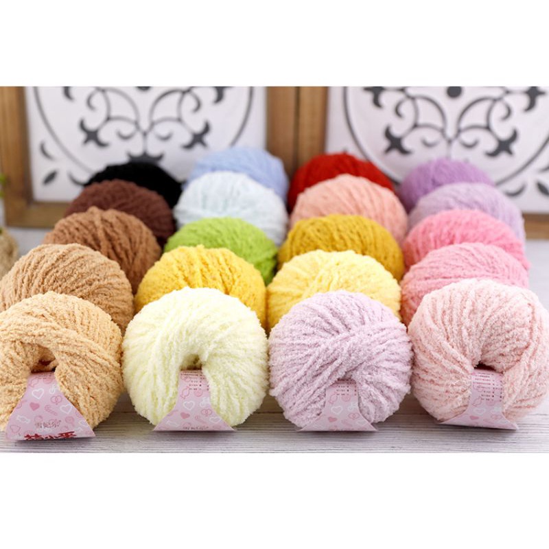 [ Nhung Baby Yarn ] LEN NHUNG NGẮN MÓC THÚ - PHỤ KIỆN TÓC - QUẦN ÁO CHO BÉ SIÊU XINH