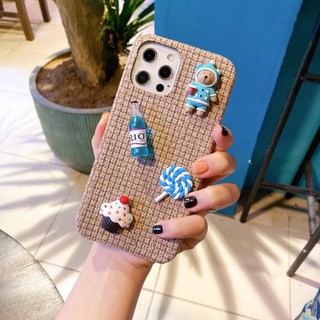 Ốp lưng dạ hình gấu xanh