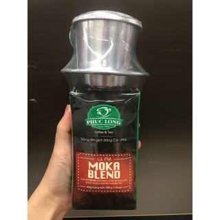 Cà phê phúc long moka blend 200g- tặng 1 phin pha cà phê