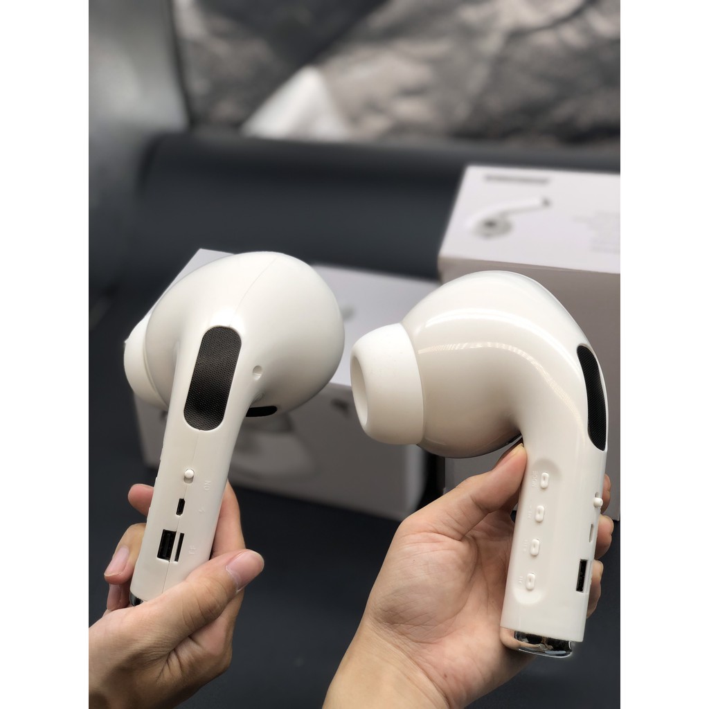 [BẢO HÀNH 1 ĐỔI 1] LOA BLUETOOTH HÌNH TAI NGHE AIRPOD PRO SIÊU TO KHỔNG LỒ