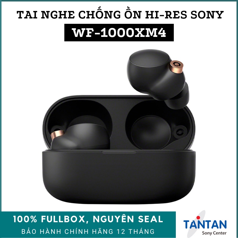 Tai Nghe HI-RES CHỐNG ỒN Sony WF-1000XM4 | Xuất xứ: Malaysia - HD Noise Cancelling V1 - DSEE EXTREME - Kháng nước.