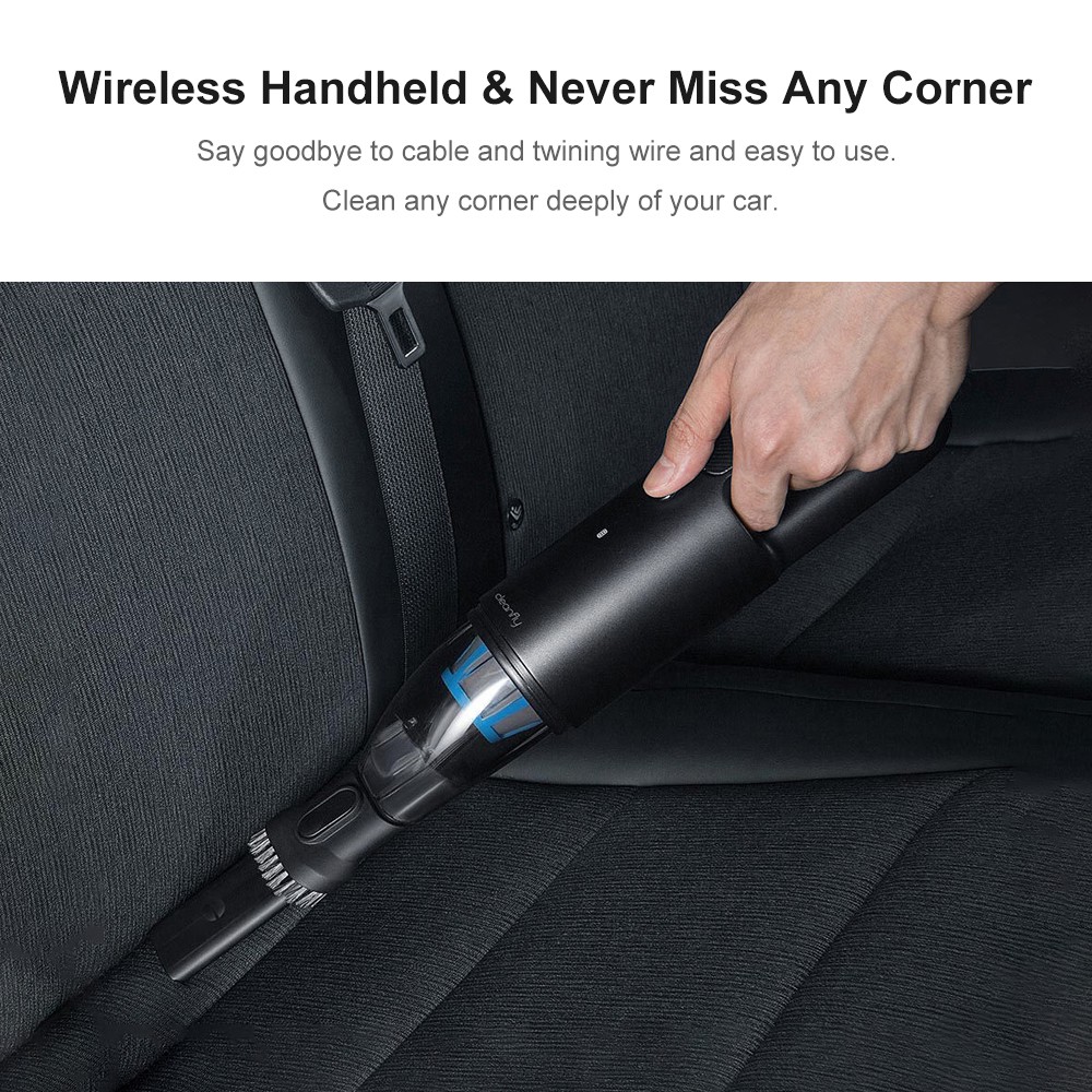 Máy hút bụi cầm tay mini Xiaomi Cleanfly FVQ thiết kế không dây với lực hút 5000Pa | BigBuy360 - bigbuy360.vn