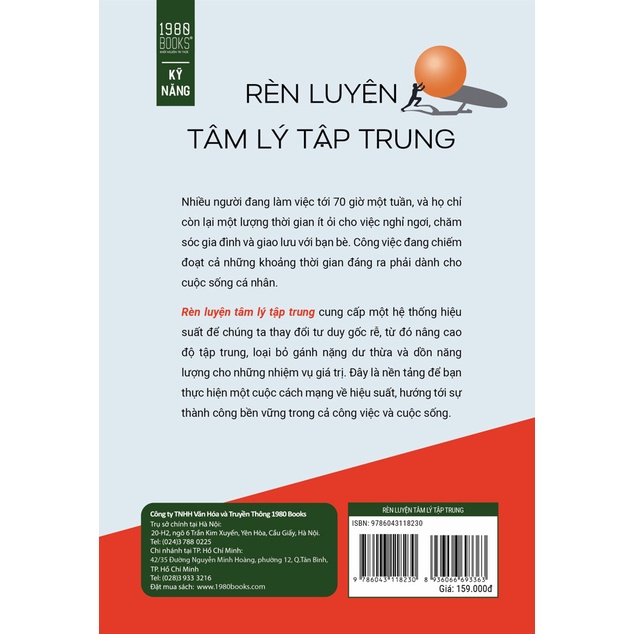 Sách - Rèn luyện tâm lý tập trung