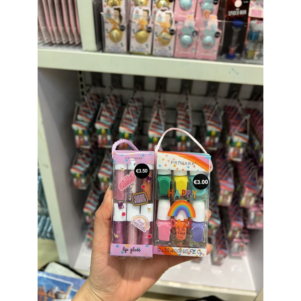 Set sơn móng tay hữu cơ Primark cho bé