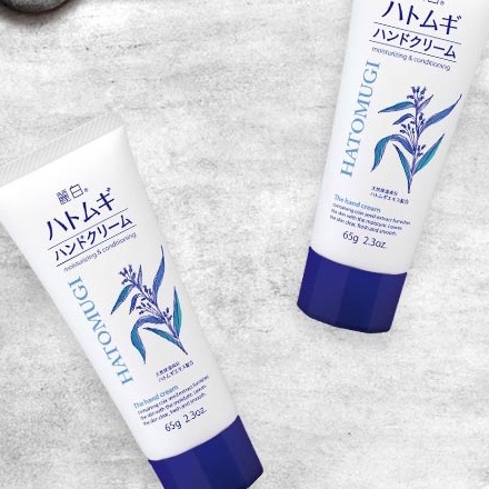 Kem Dưỡng Ẩm Da Tay Hatomugi Nhật Bản The Hand Cream 65gr