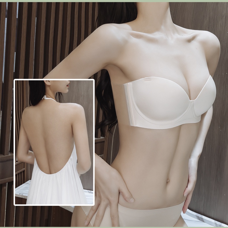 Áo Ngực Không Dây Nâng Ngực Bằng Silicone Vô Hình Không Trượt Có Thể Tháo Rời Cho Nữ | BigBuy360 - bigbuy360.vn