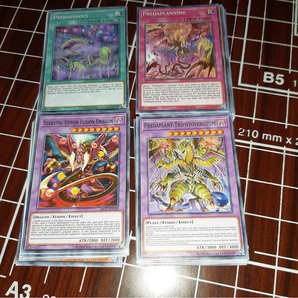 Bài in YugiOh theo yêu cầu - in deck yugioh màu