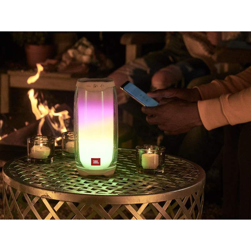 Loa Bluetooth JBL pulse 4 Đèn Phun Led Quay 360 Âm Thanh Chuẩn Bass Căng Đét Hàng Cao Cấp Bảo hành Lỗi 1 đổi 1