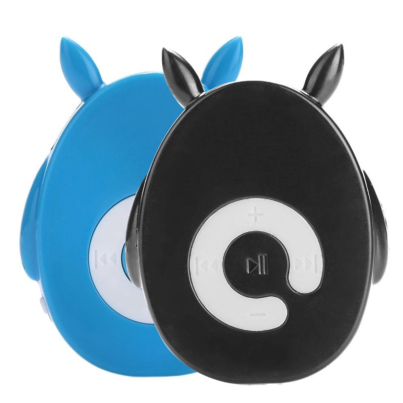 Máy nghe nhạc hình mèo ú totoro-Máy nghe nhạc MP3 hỗ trợ thẻ nhớ ngoài 32GB sở hữu cổng USB 2.0 ổn định