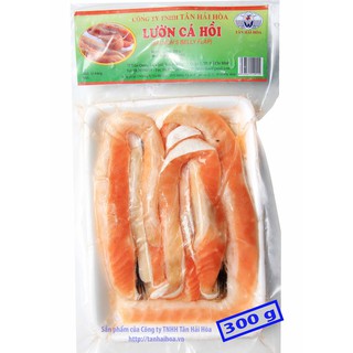 Lườn cá hồi tân hải hòa khay 300g