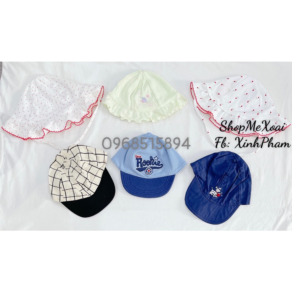 MŨ CHO BÉ TRAI, BÉ GÁI SIZE 3M LINK 1 CỰC YÊU