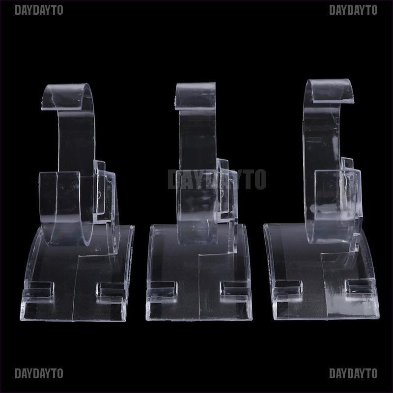 Set 3 giá giữ trưng bày đồng hồ acrylic trong suốt tiện lợi