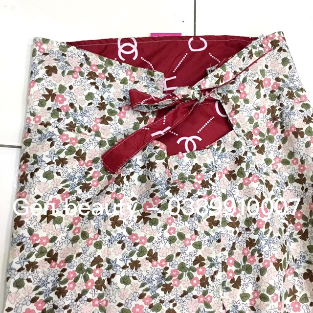 Váy chống nắng xẻ tà 2 lớp, vải kate mềm mại | BigBuy360 - bigbuy360.vn
