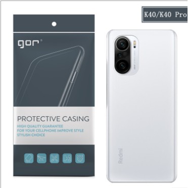 Bộ 5 film PPF dán dẻo chống xước trong suốt Gor 0.15mm Xiaomi Redmi K40 Pro / K40 gaming / K30 / K20 Ốp lưng Siliconỏng