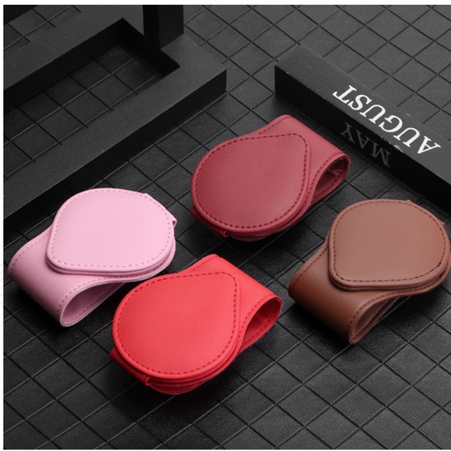 1Pcs Auto Sonnenblende Brille Halter / Leder Multi-funktion Bill Karte Halter Neue Sonnenbrille Box / Auto Sonnenbrille Halter