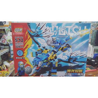 Lego Ninja Cưỡi RỒNG Xanh Dương Siêu Cấp (228 Mảnh)- NinJa Xanh Dương -Legoxanh