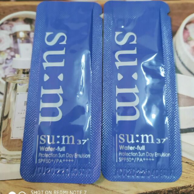 chống nắng cao mát da kiềm dầu khô thoáng Protection Sun Su: m37 Sample