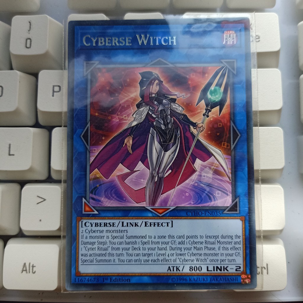 Bài Yu-Gi-Oh! Cyberse Witch - CYHO-EN035 - Rare