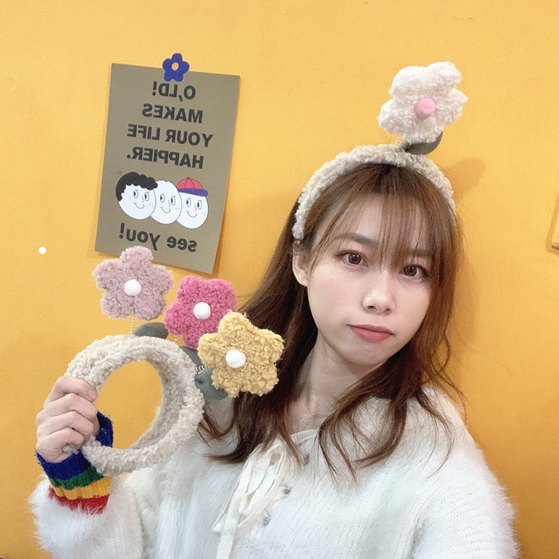 Băng Đô Cài Tóc Đính Hoa Dễ Thương Cho Bé Gái