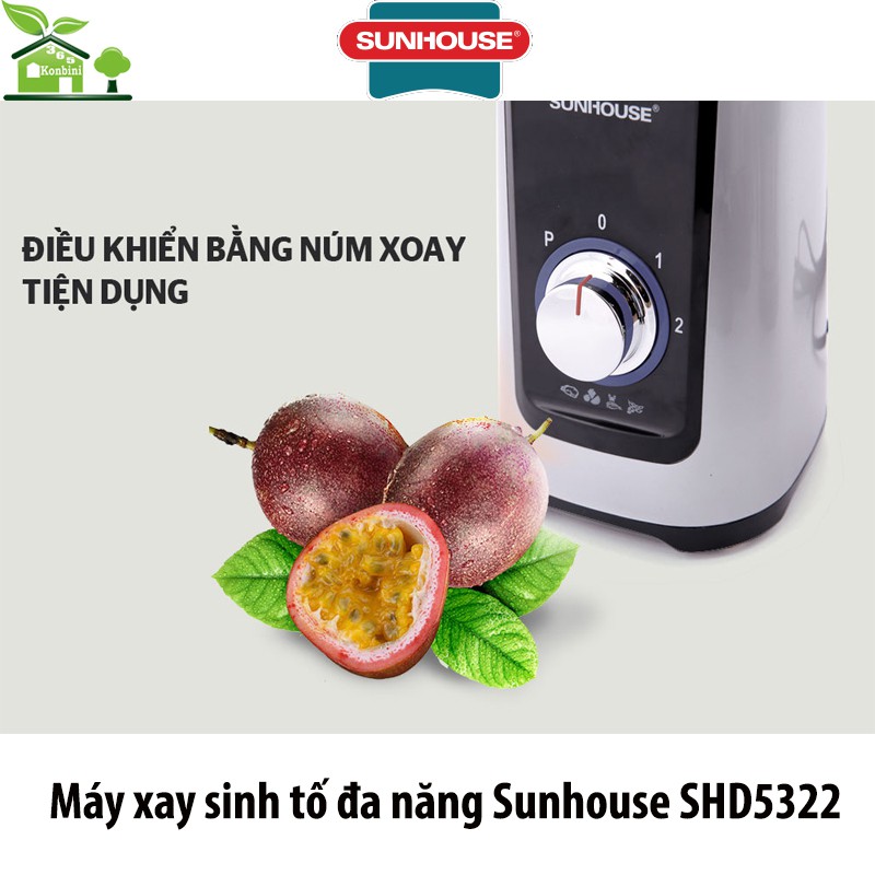 Máy Xay Sinh Tố Đa Năng Sunhouse SHD5322