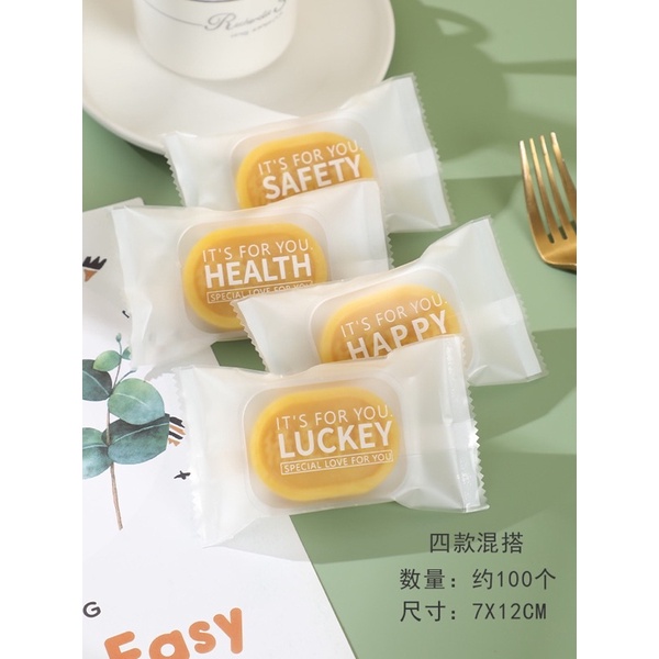 100 vỏ túi bánh kt 7x12 mã TB-002