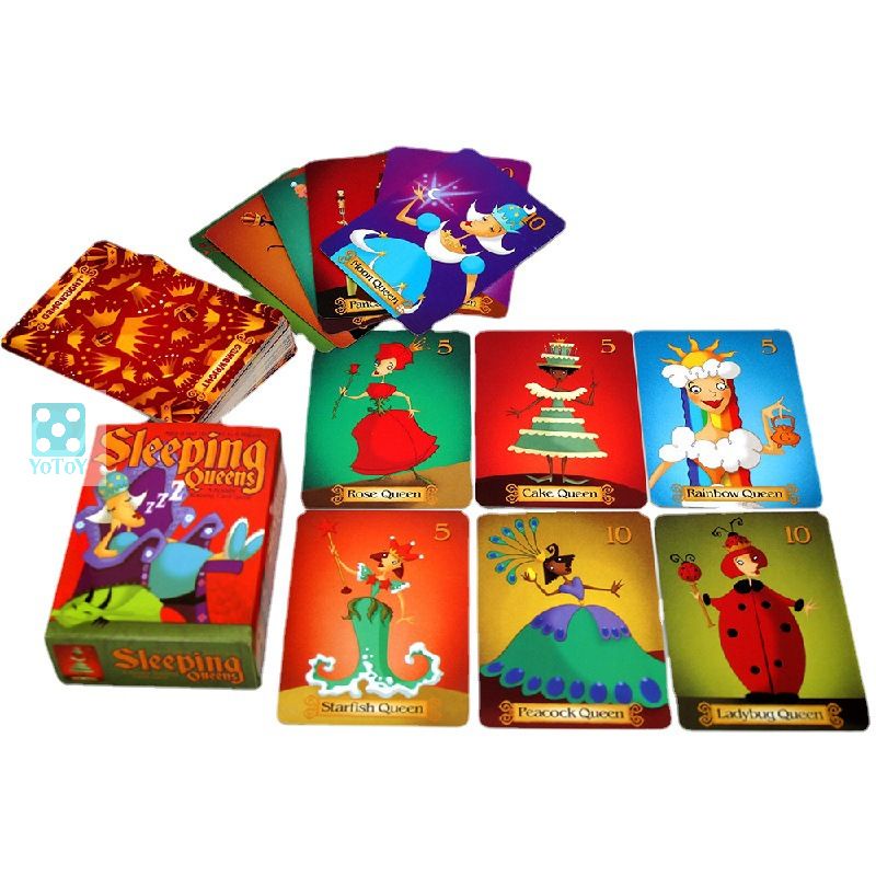 Sleeping Queens Boardgame (bản tiếng Anh) - Trò chơi nữ hoàng ngủ say