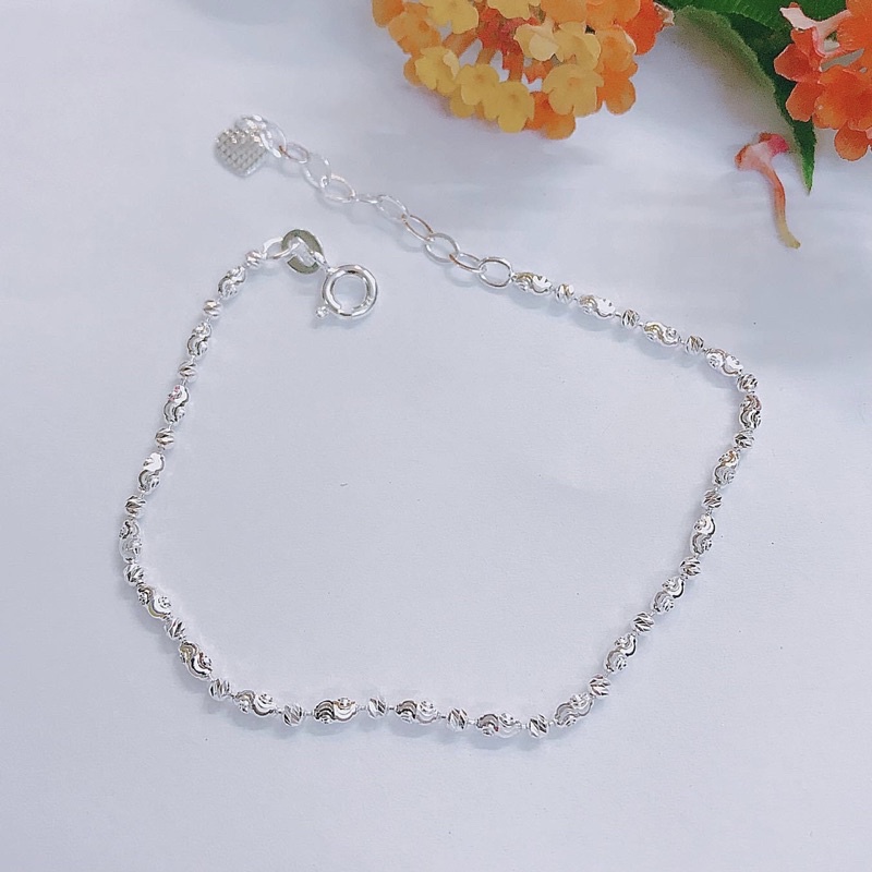 Lắc tay Bi nữ Bạc S925 Ý , sáng bóng , ai đeo cũng đẹp - Vàng Bạc Khải Khải