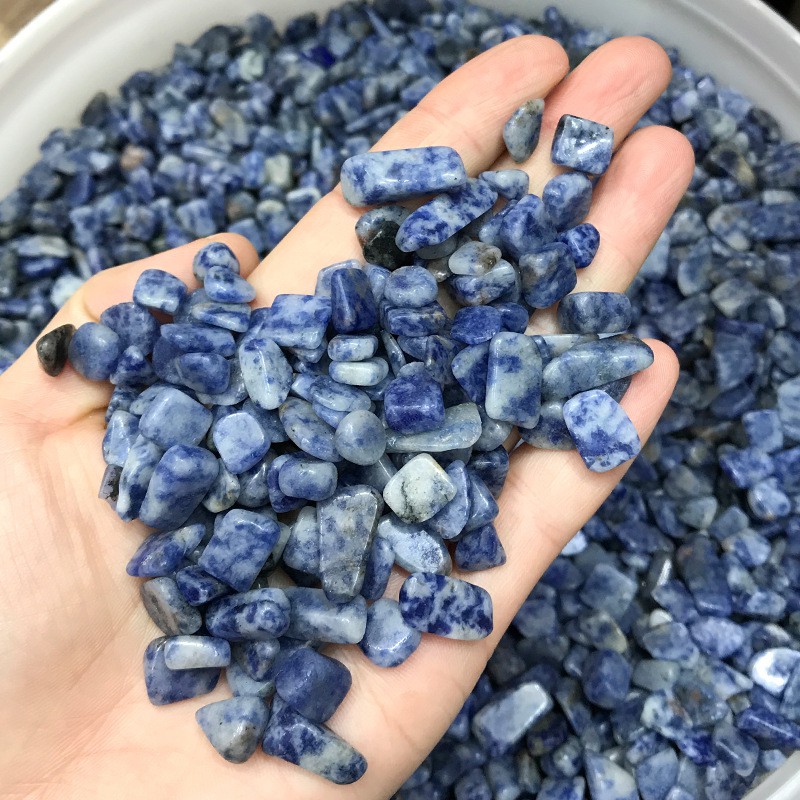 Đá sỏi Blue Point Đá Cyanite Pha lê Disthene Thạch anh Bể cá Đá sân vườn